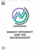 Energy efficiency and the environment.