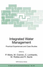 Integrated water management practical experiences and case studies