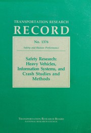 Safety research heavy vehicles, information systems, and crash studies and methods.