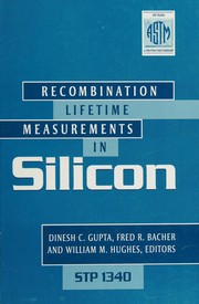 Recombination lifetime measurements in silicon