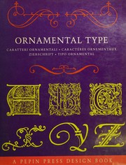 Ornamental type Zierschrift = Charactaers ornementaux = Caratteri ornamentali = Tipo ornamental.