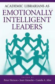 Academic librarians as emotionally intelligent leaders