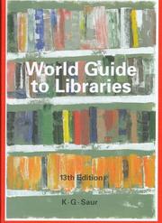 World guide to libraries.