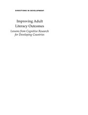 Improving adult literacy outcomes lessons from cognitive research for developing countries