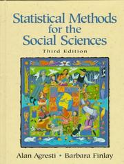 Statistical methods for the social sciences
