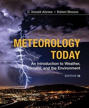 Meteorology today an introduction to weather, climate, and the environment