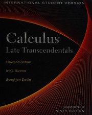 Calculus [late transcendentals]