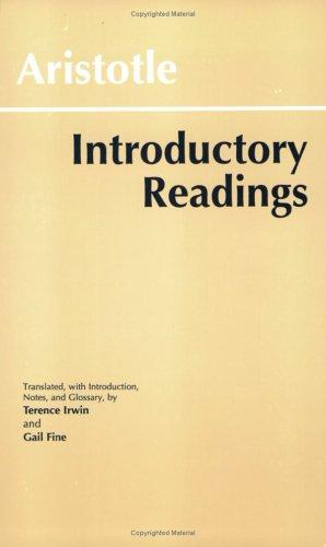 Aristotle introductory readings