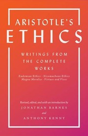 Aristotle's ethics writings from the complete works