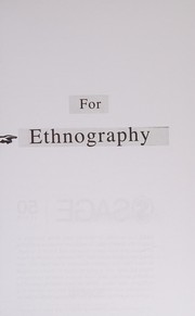 For ethnography