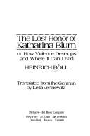 The lost honor of Katharina Blum how violence develops and where it can lead
