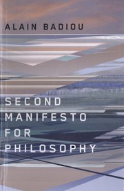 Second manifesto for philosophy