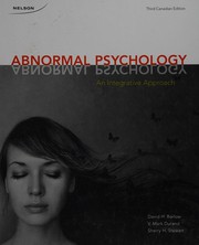 Abnormal psychology an integrative approach