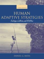 Human adaptive strategies ecology, culture, and politics