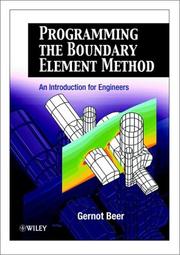 Programming the boundary element method an introduction for engineers