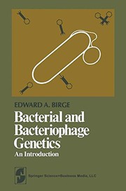 Bacterial and bacteriophage genetics an introduction