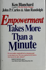 Empowerment takes more than a minute