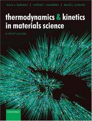 Thermodynamics and kinetics in materials science a short course