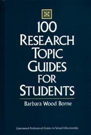 100 research topic guides for students