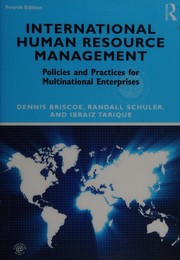 International human resource management policies and practices for multinational enterprises