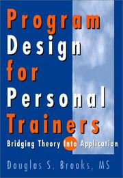Program design for personal trainers bridging theory into application