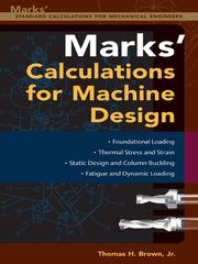 Marks' calculations for machine design