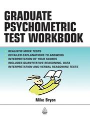 The graduate psychometric test workbook advanced level
