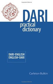 Dari-English/English-Dari practical dictionary