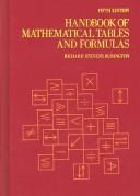 Handbook of mathematical tables and formulas