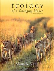Ecology of a changing planet.