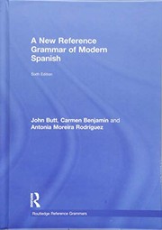 A new reference grammar of modern Spanish