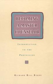 Becoming a master counselor introduction to the profession