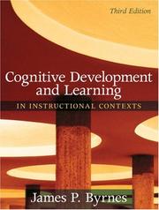 Cognitive development and learning in instructional contexts