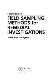 Field sampling methods for remedial investigations