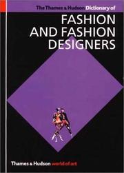 The Thames and Hudson dictionary of fashion and fashion designers