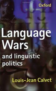 Language wars and linguistic politics