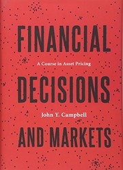 Financial decisions and markets a course in asset pricing