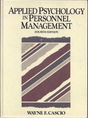 Applied psychology in personnel management