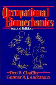 Occupational biomechanics