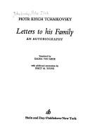 Letters to his family an autobiography