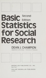 Basic statistics for social research
