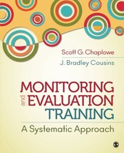Monitoring and evaluation training a systematic approach