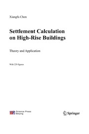 Settlement calculation on high-rise buildings theory and application