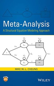 Meta-analysis a structural equation modeling approach