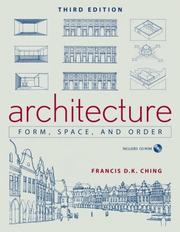 Architecture form, space, & order