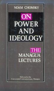 On power and ideology the Managua lectures