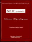 Maintenance of highway edgedrains