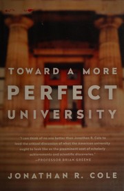 Toward a more perfect university
