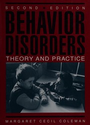 Behavior disorders theory and practice