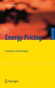 Energy pricing economics and principles